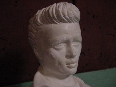 James Dean Chalk Bust Memorial Fondation 6 5 Copytright 1956 RARE