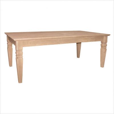 International Concepts Unfinished Java Coffee Table OT 60C