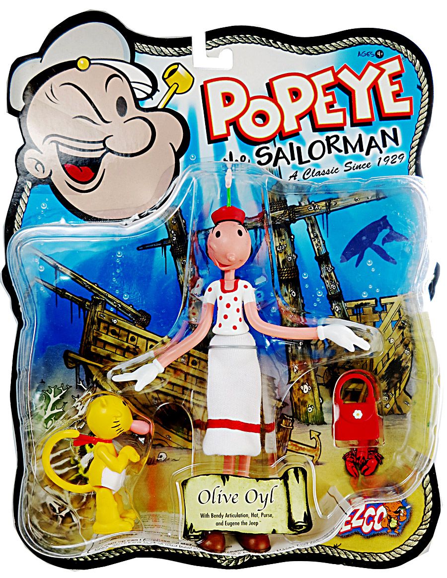  The Sailorman Mezco Series 3 Complete Set Bluto Alice Goon Olive Oyl