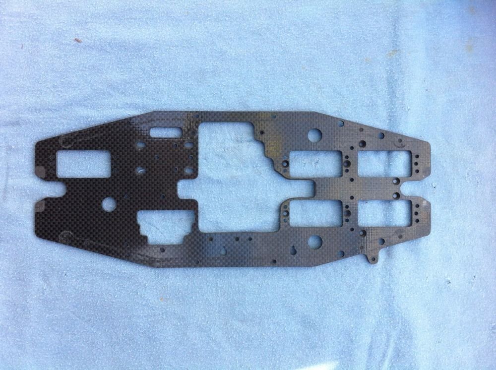 LST LST2 Aftershock Carbon Fiber Chassis Plate