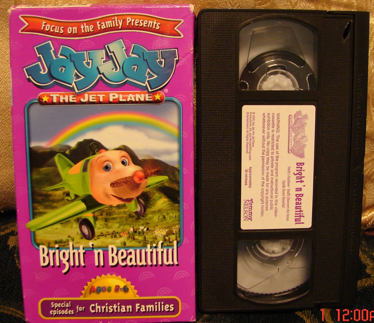 Jay Jay The Jet Plane Bright N Beautiful Vhs Christian Video Focus On On Popscreen