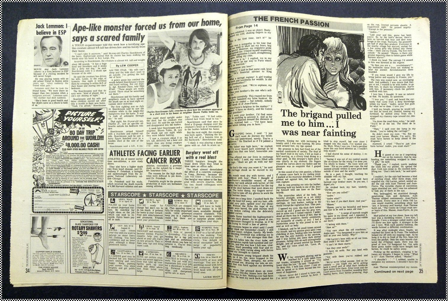 The Star Newspaper September 13 1977 May 2 1978 Charlies Angels Elvis