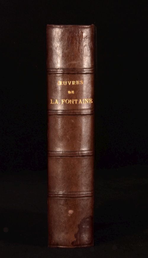 1877 Oeuvres Completes de La Fontaine Louis Moland French Poetry