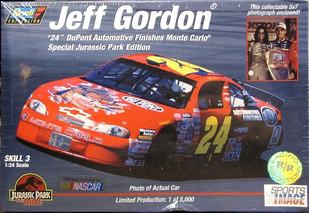 Revell 24 Jeff Gordon 1997 Jurassic Park Chevy Monte Carlo L E