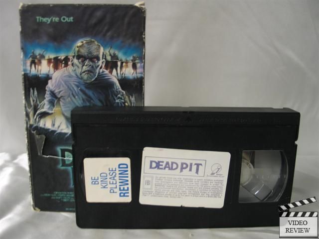 Dead Pit VHS Jeremy Slate Steffen Gregory Foster 022389260134