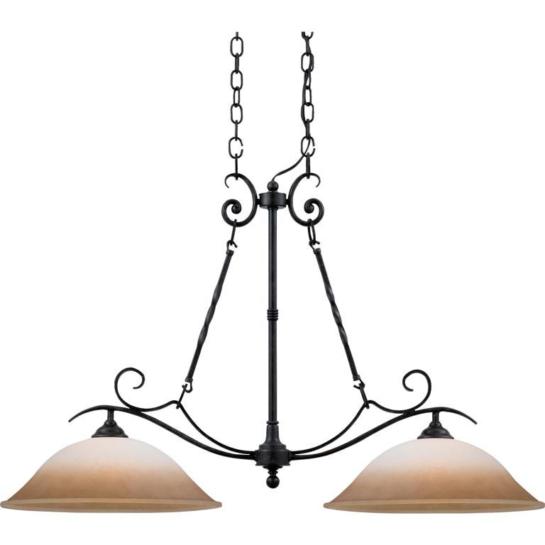 Quoizel JF239HD Jennifer Island Light 2 Light Hartford Bronze