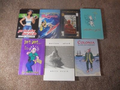 Graphic Novel Large Book Lot of 28 Various Authors Paperbacks Hahn