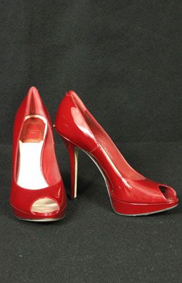 Avon Foundation Dior Red Patent Leather Pump Size 36