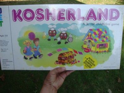 KOSHERLAND A Jewish Childs First Game fr. Jewish Educational Toys