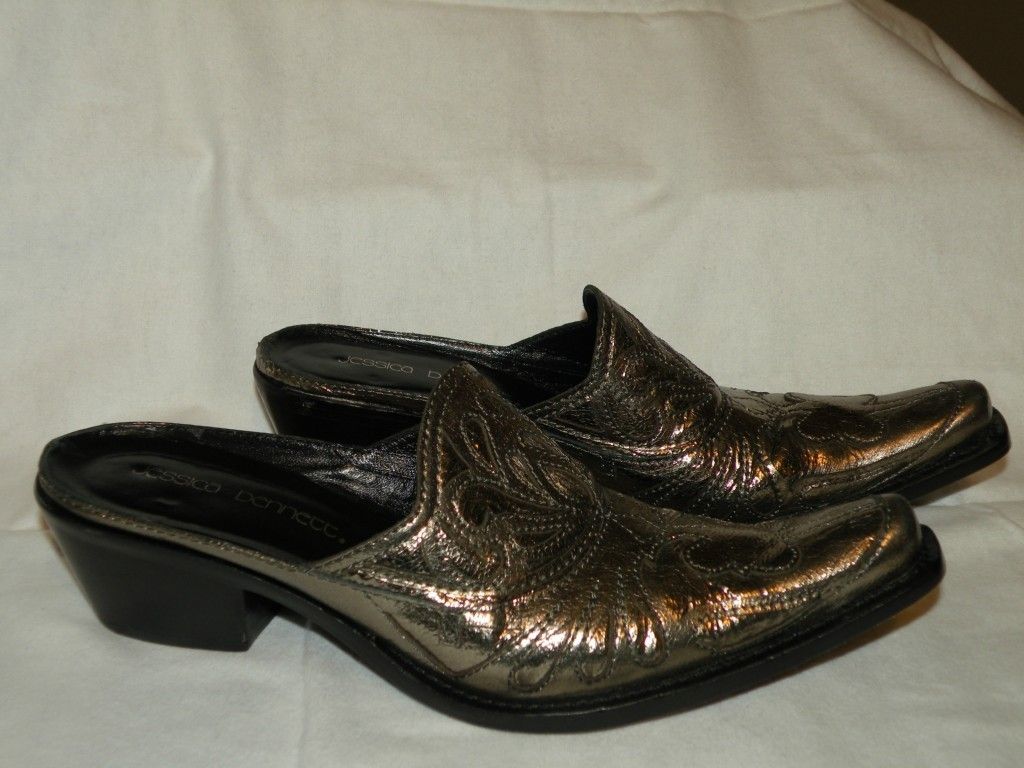 Jessica Bennett Antique Metallic Leather 9