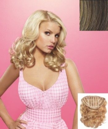 Jessica Simpson Hair do 18 Wavy Clip on Hair Extension