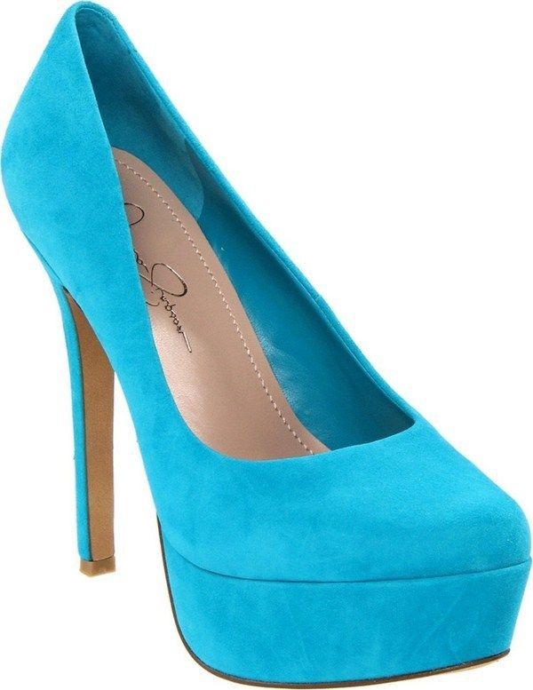 New Jessica Simpson Waleo Aqua Pump Womens Shoe 9 5 M