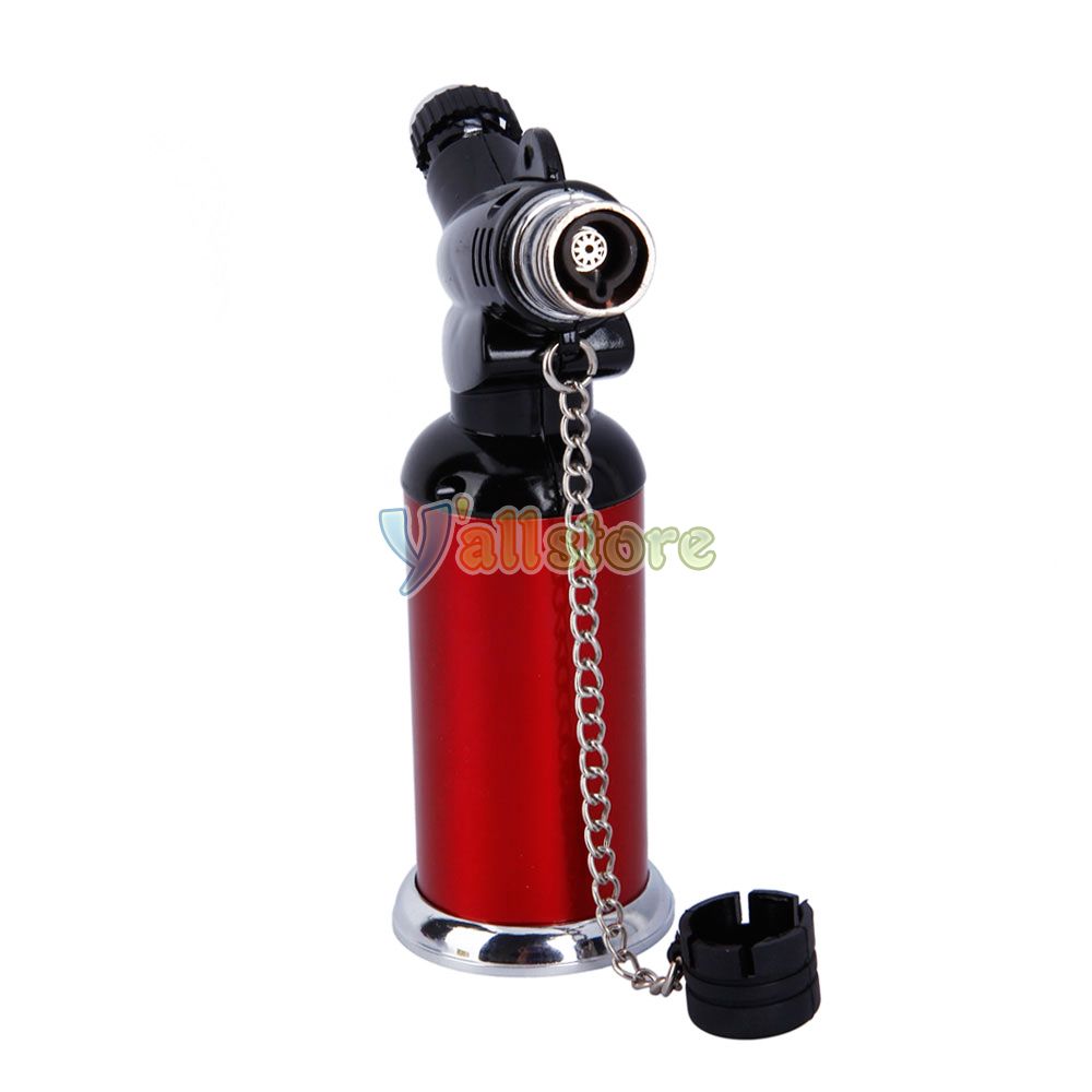 Stylish Refillable Butane Gas Jet Flame Torch Lighter