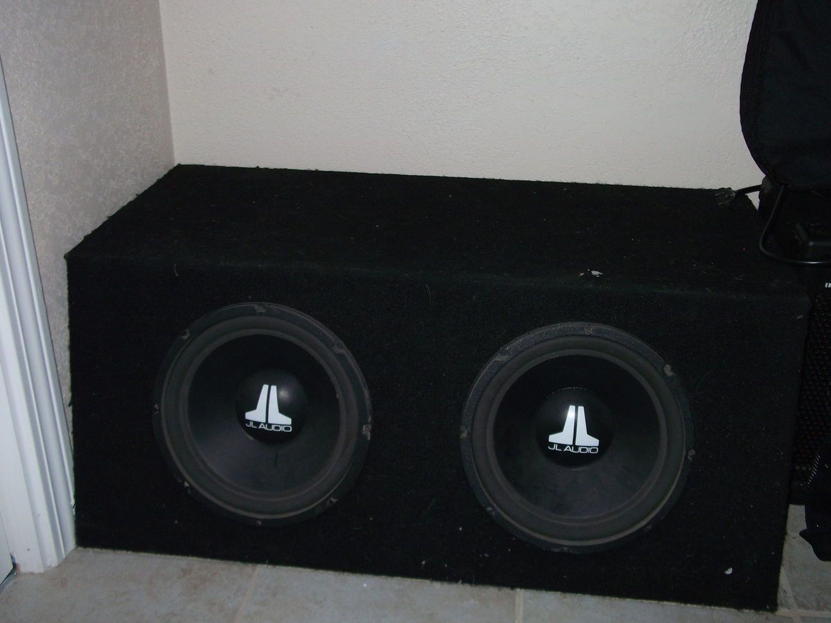 10 JL Audio Subwoofers in Box