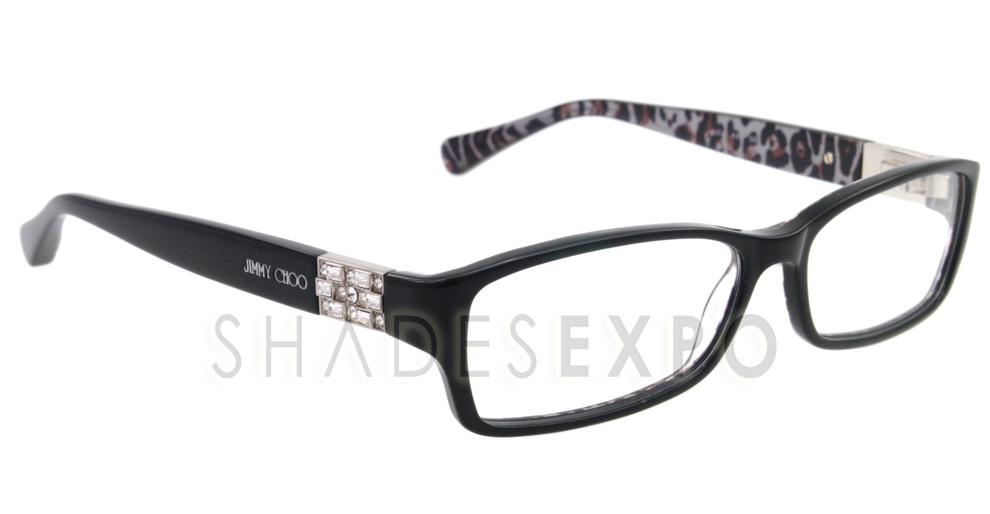 New Jimmy Choo Eyeglasses JC 41 Panther AXT 53mm JC41 Authentic