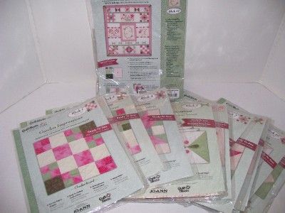 Joann Fabrics Quilt Blocks of the Month *Garden Impressions* Complete