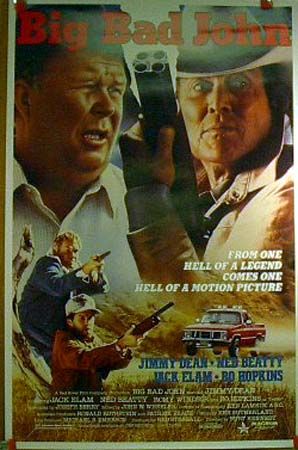 Promo Movie Poster Big Bad John Jimmy Dean