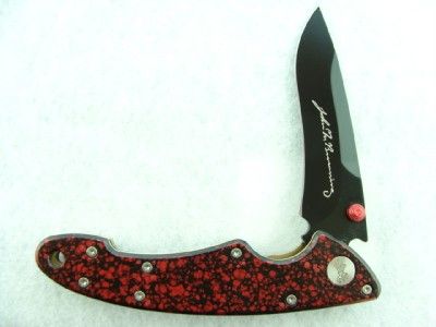 NM JOHN M BROWNING MODEL 74 ITALIAN STAG ART SURVIVAL HUNTING KNIFE