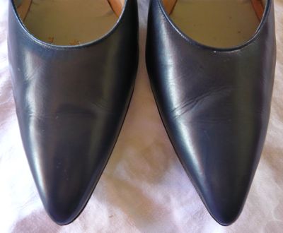 Year End BLOWOUT Johansen Vintage 60s Blue Heels Rockabilly Mad Men 6