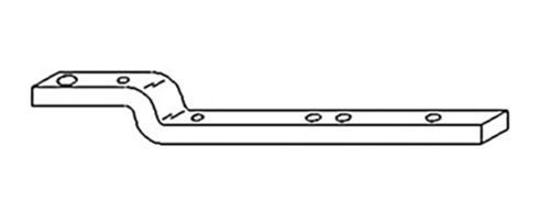 R133359 John Deere Drawbar Offset 5105 5200 5205 5210