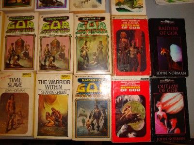 40 GOR Books by John Norman Saga of Tarl Cabot, Chronicles of Counter