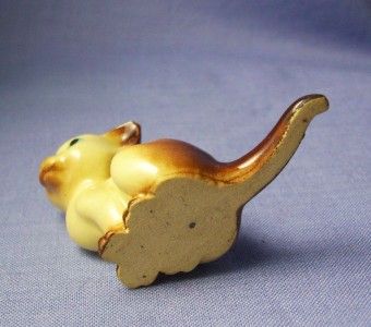 Hagen Renaker Figurine Miniature Sitting Siamese Cat