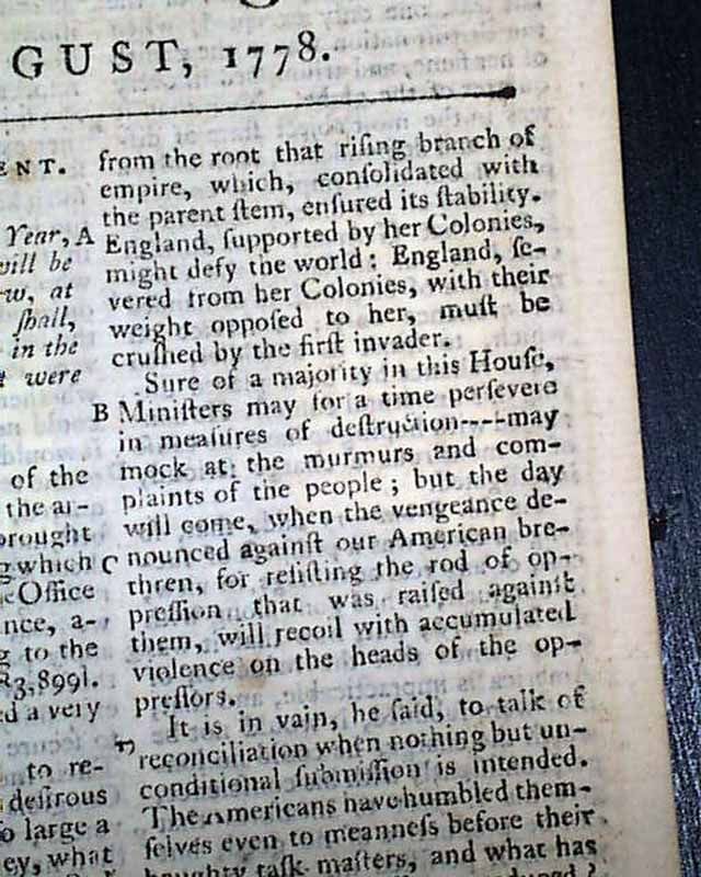 1778 Battle of Monmouth New Jersey John Burgoyne Revolutionary War UK