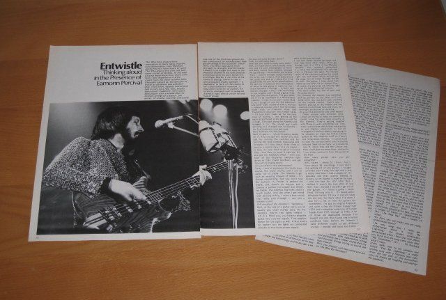 1977 Interview John Entwistle of The Who