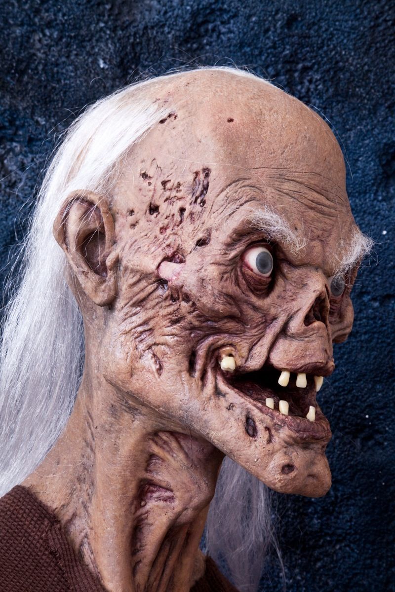 Tales from The Crypt Keeper Horror Mask Halloween Prop  