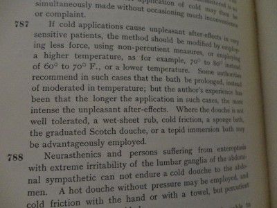 Rational Hydrotherapy John Harvey Kellogg M D 1903  