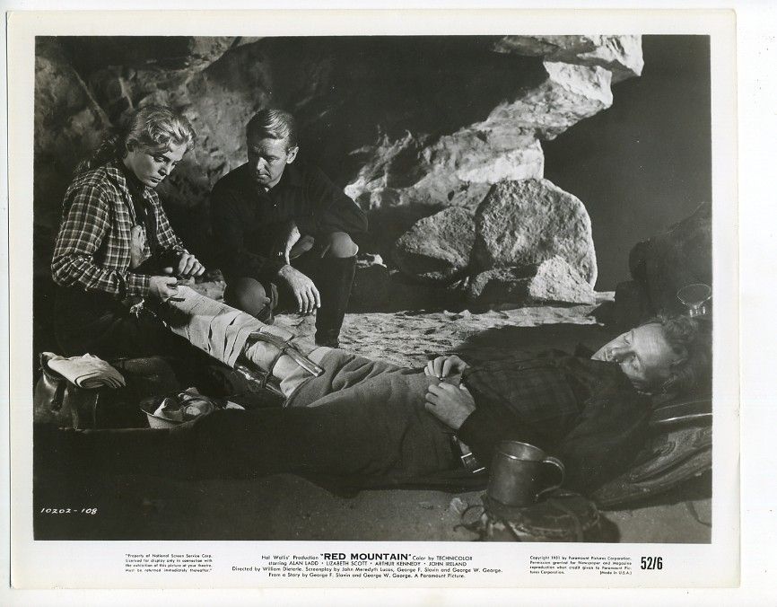 Alan Ladd Lizabeth Scott John Ireland Red Mountain 1951  