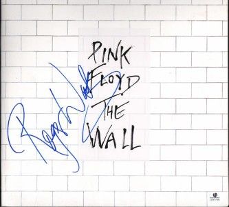 ROGER WATERS SIGNED PINK FLOYD THE WALL AUTOGRAPHED ALBUM GLOBAL AUTHENTICS  