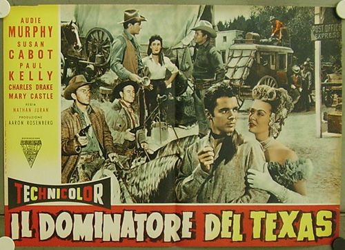 HU65 Gunsmoke Audie Murphy RARE Orig Poster Italy C  