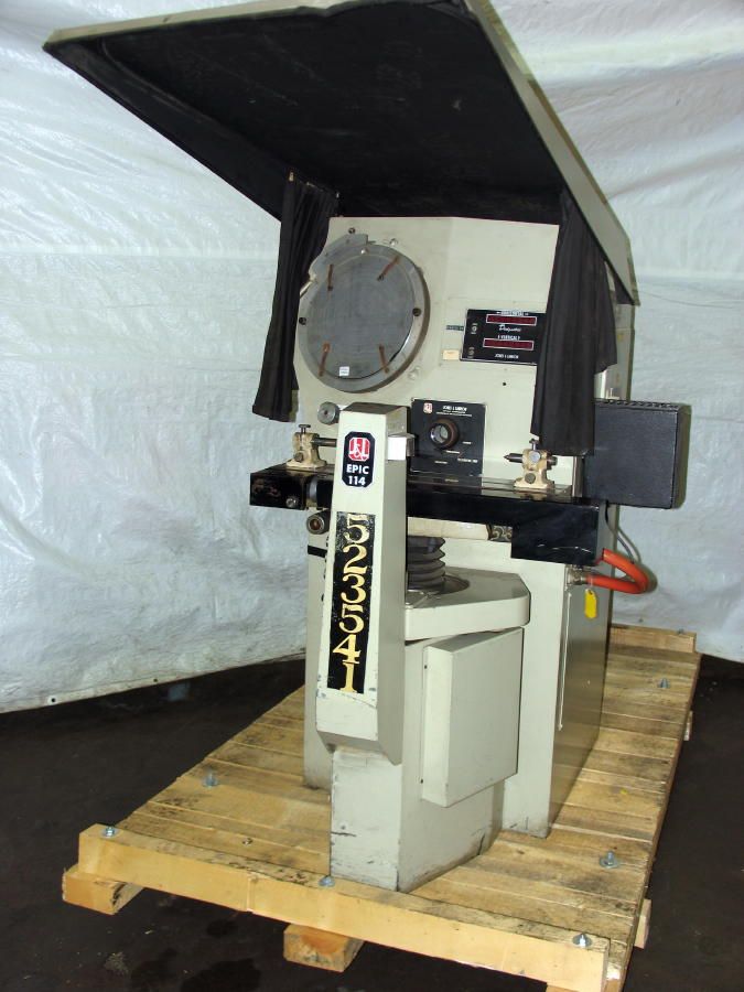 14" Jones Lamson Epic 114 Optical Comparator 1980  