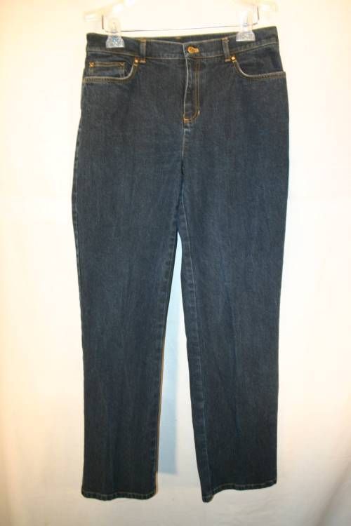 Jones New York Signature Stretch Straight Leg Jeans Sz 10 30 30  