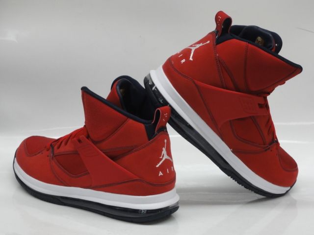 Nike Jordan Flight 45 High Max 'Chris Paul' Gym Red Blue Sneakers Mens Sz 12  