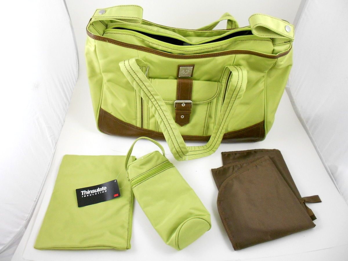 Kalencom Weekender Diaper Bag Power Green