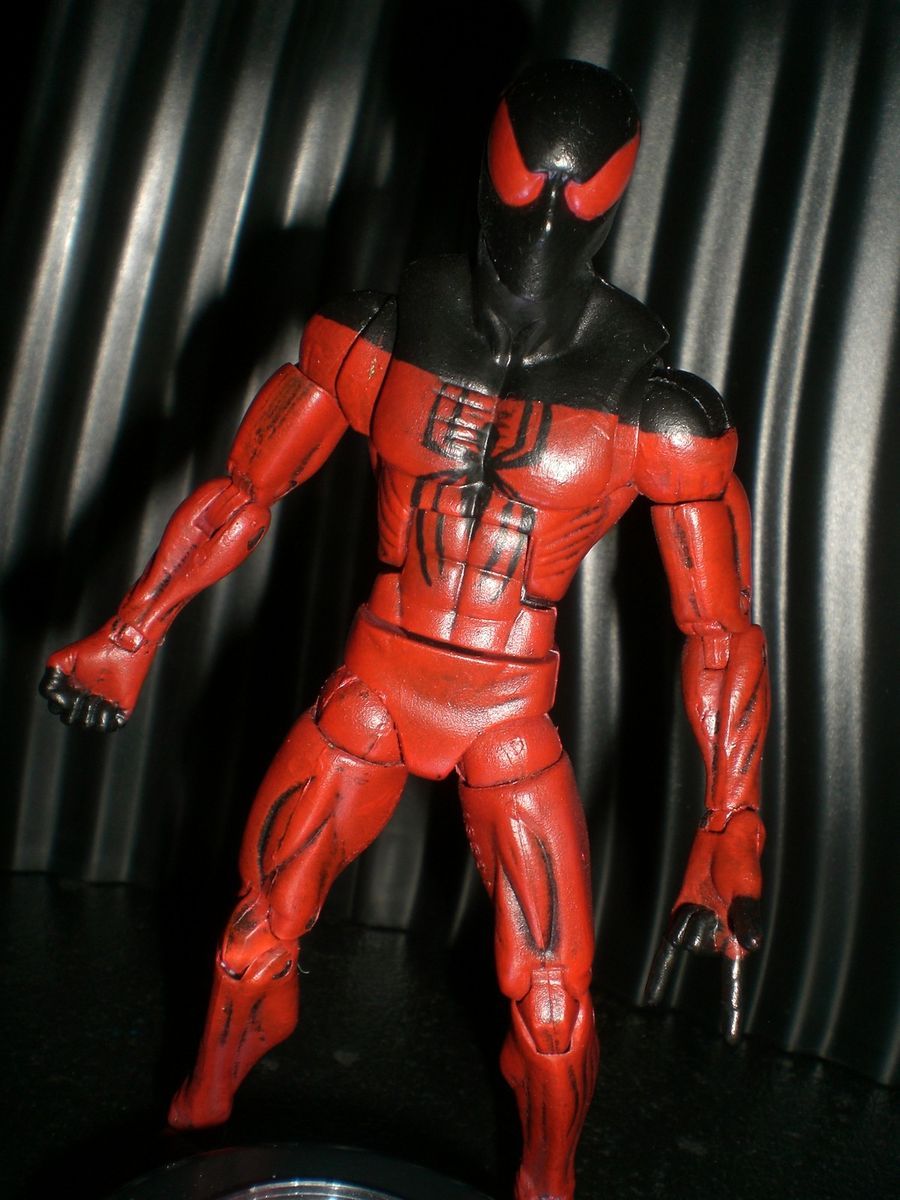 Custom Marvel Legends New Scarlet Spider Kaine by Eniamrej