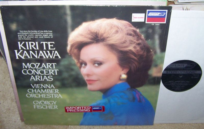 Kiri TE Kanawa Mozart London Netherlands Import LP