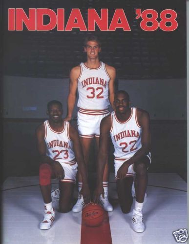 Indiana Basketball 88 Keith Smart Steve EYL D Garrett