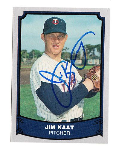 Jim Katt Signed 1988 Pacific Legends Card COA