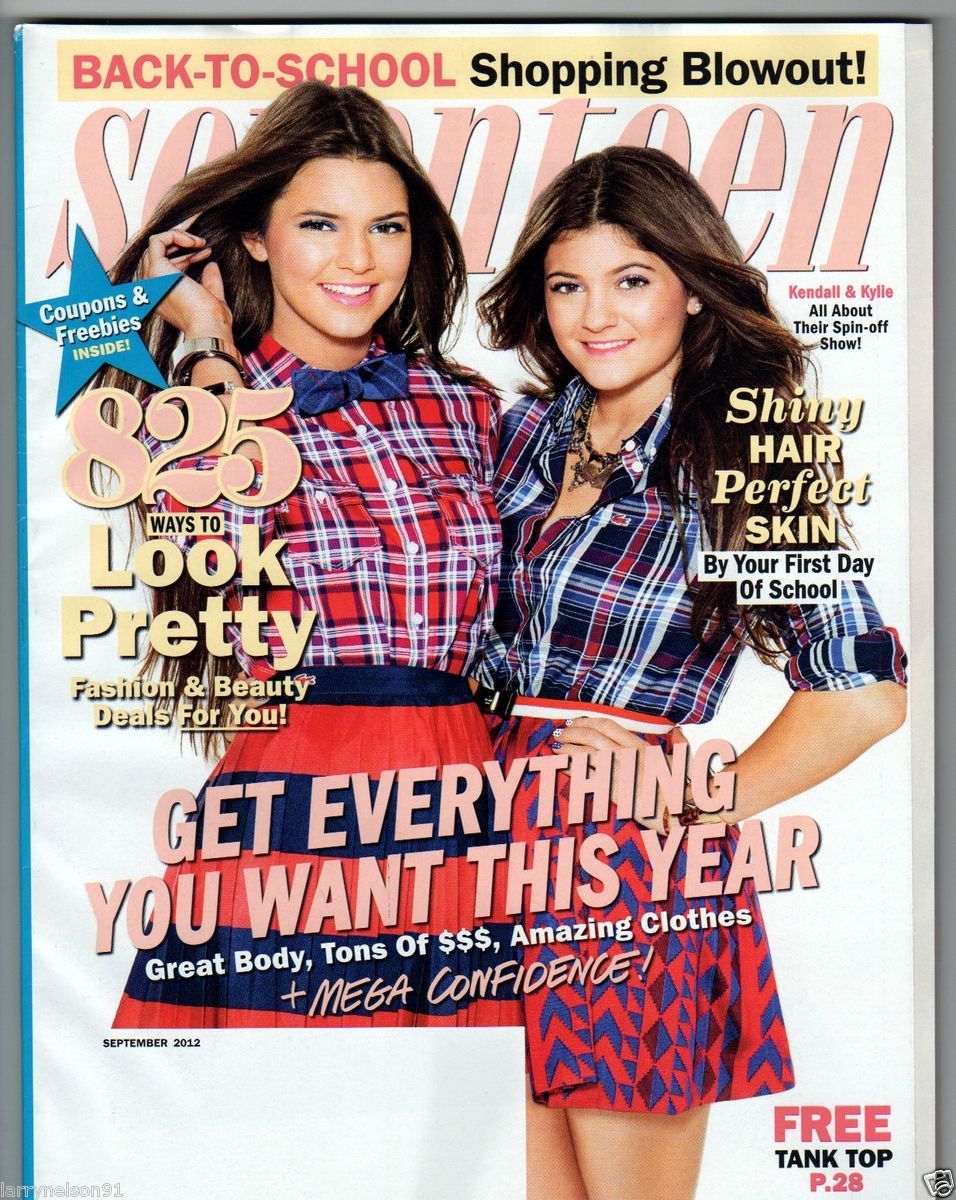 MAGAZINE SEPTEMBER 2012 KENDALL KYLIE JENNER LIAM HEMSWORTH INSTAGRAM