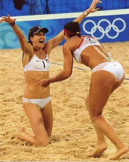 Kerri Walsh Misty May Olympics Volleyball Photo 2