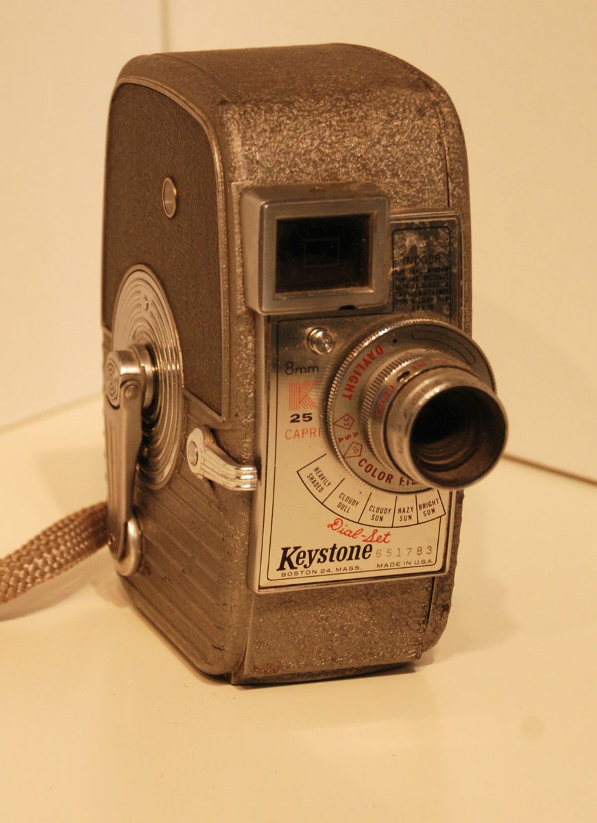 Keystone 8mm K25 Capri Vintage Movie Camera