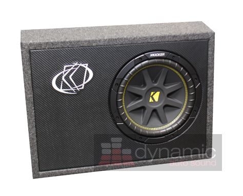 Kicker 10 TC104 Loaded 10 C10 Comp Subwoofer Vented Truck Box TC10 4