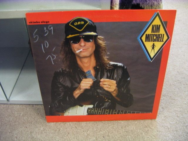 Kim Mitchell Akimbo Alogo Vinyl LP 1984