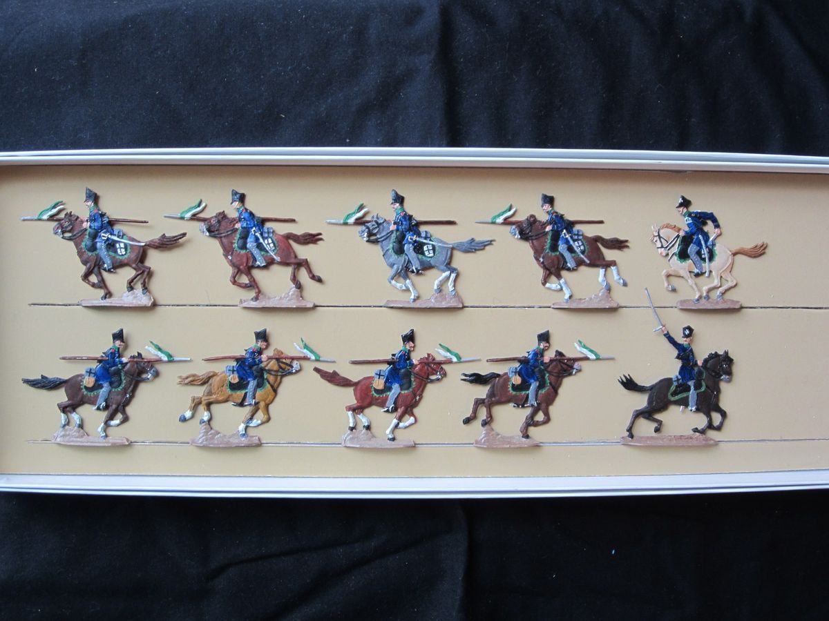 Zinnfiguren 30mm flats, hand painted Napoleonic Prussia 1813 15