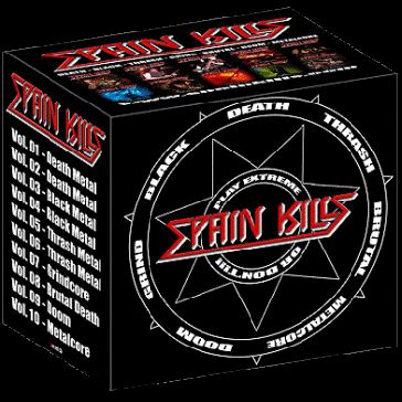 Spain Kills Boxset Testament Exodus Slayer Metallica Violator Thrash