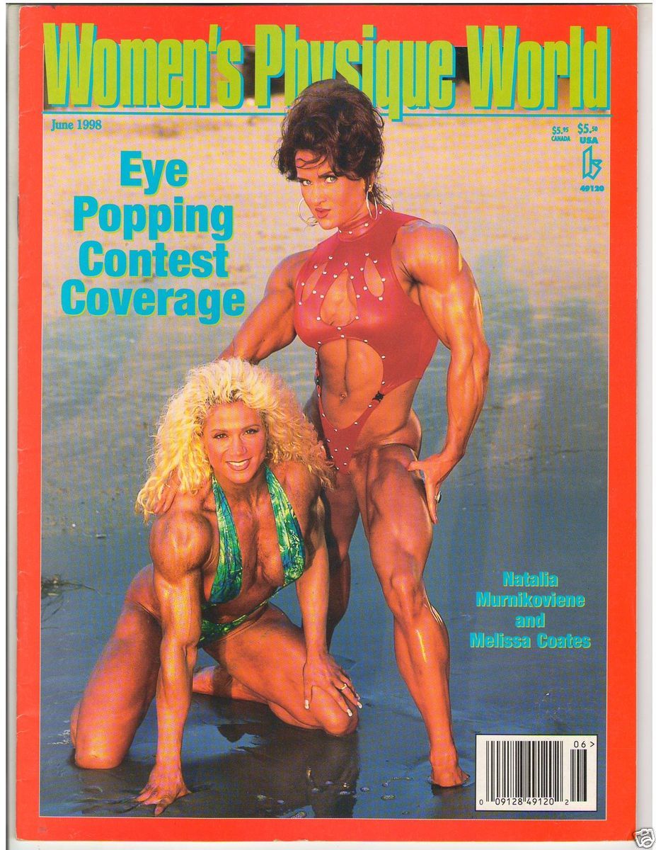 Physique World Muscle Mag Melissa Coates Kim Chizevsky 6 98