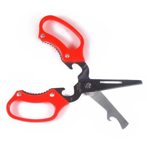 Multifunctional Kitchen Scissors   Bottle Opener/Can Opener/Peeler/Nut